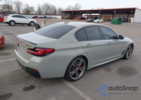 2023 BMW M550 I xDrive from USA, damaged, VIN WBA13BK00PCM60379